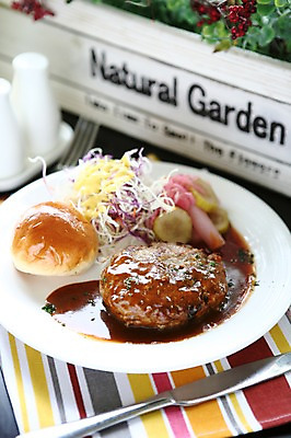 포토 JPG 그릇 접시 화분 음식 빵 포크 채소 서양음식 육류 스테이크 근접촬영 사람없음 아웃포커스 샐러드 나이프 칼 양배추 피클 양념통 함박스테이크 국내포토 식기 뷰포인트 식재료 촬영기법 통 양념 절임 파일형식