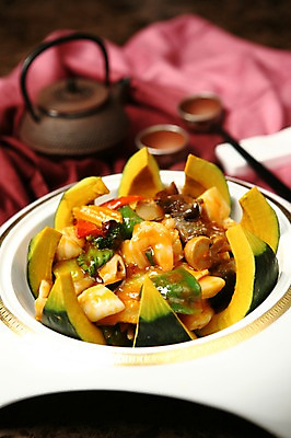 포토 JPG 그릇 접시 음식 채소 술잔 젓가락 호박 주전자 잔 새우 사람없음 아웃포커스 컵 중식 버섯 볶음 국내포토 식기 주방용품 촬영기법 수저 갑각류 파일형식