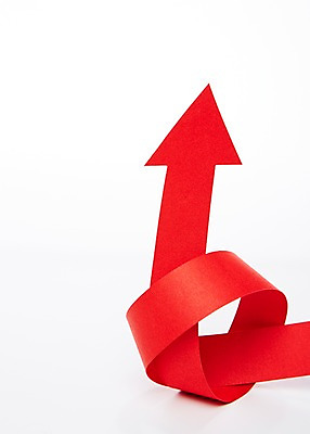 포토 JPG 스튜디오촬영 화살표 종이 컬러 백그라운드 실내 근접촬영 사람없음 빨간색 엉킴 방향 국내포토 뷰포인트 내부 파일형식