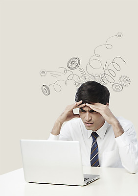 PSD 서양인 외국인 편집 편집이미지 문자 응시 남자 생각 비즈니스 탁자 포토일러 스트레스 합성일러스트 한명 사람 앉기 정장 상반신 20대 성인 타이포그라피 노트북 컴퓨터 업무 직장인 비즈니스맨 찡그림 디지털합성 톱니바퀴 합성 두통 남자만 남자한명만 성인남자만 청년만 청년남자만 청년남자한명만 성인한명만 성인남자한명만 성인만 이미지편집 직업 1 시선 옷 가구 모션 표정 인종 청년 전자제품 작업 질병 파일형식