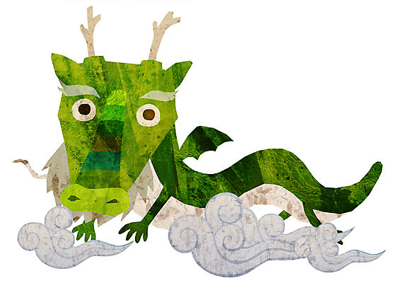 PSD 동물 구름 척추동물 캐릭터 한마리 동물캐릭터 일러스트 포유류 애니멀프린트 사람없음 용 용캐릭터 일러캐릭터 자연요소 1 파일형식