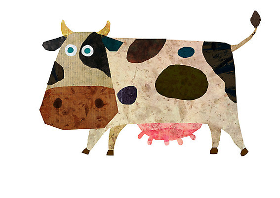 PSD 동물 척추동물 캐릭터 한마리 동물캐릭터 일러스트 포유류 애니멀프린트 사람없음 소 젖소 소캐릭터 일러캐릭터 1 파일형식