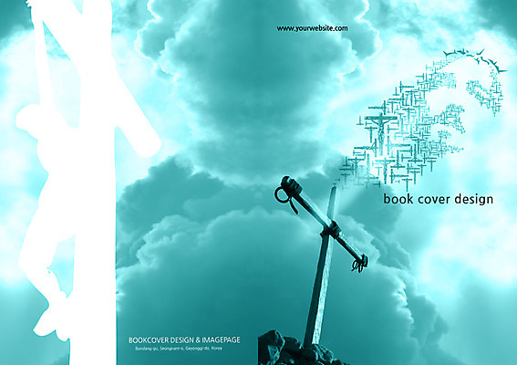 PSD 동물 구름 템플릿 편집 표지디자인 북디자인 출판디자인 표지 실루엣 기독교 종교 백그라운드 십자가 북커버 조류 하늘 부활절 한명 팜플렛 예수 부활 희생 못박힘 이미지템플릿 자연요소 1 기념일 촬영기법 사람 신_종교 파일형식