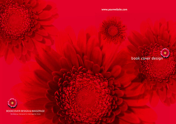 PSD 식물 템플릿 편집 표지디자인 북디자인 출판디자인 표지 꽃 컬러 백그라운드 꽃무늬 북커버 팜플렛 사람없음 빨간색 뷰티 이미지템플릿 무늬 파일형식