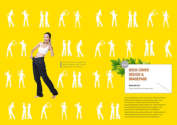 전신 PSD 외국인 식물 템플릿 편집 표지디자인 북디자인 출판디자인 여자 실루엣 내지 컬러 포즈 백그라운드 몸매관리 다이어트 북커버 모션 나뭇잎 건강 서기 웃음 사람 동양인 손짓 팜플렛 여러명 20대 성인 운동복 운동 노란색 건강관리 헬스 청바지 브이 여자만 성인여자만 청년만 청년여자만 성인만 이미지템플릿 옷 다수 잎 바지 촬영기법 표정 관리 인종 청년 파일형식