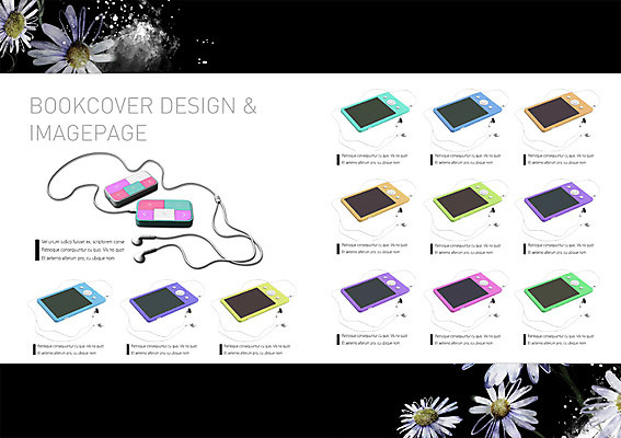 PSD 식물 템플릿 편집 표지디자인 북디자인 출판디자인 꽃 내지 이어폰 음향기기 백그라운드 북커버 정보기술 종류 팜플렛 사람없음 전자제품 음악감상 MP3 이미지템플릿 기술 감상 파일형식