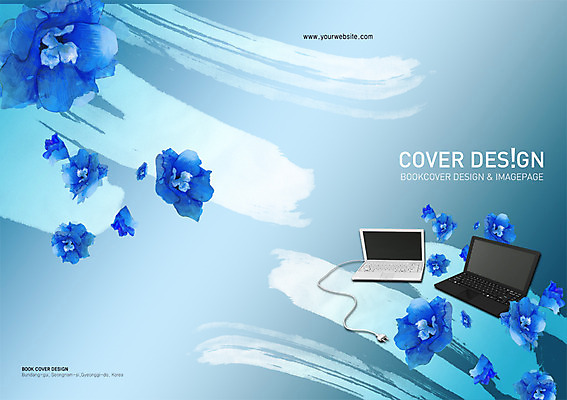 PSD 식물 템플릿 편집 표지디자인 북디자인 출판디자인 표지 꽃 컬러 백그라운드 북커버 정보기술 종류 팜플렛 사람없음 파란색 노트북 전자제품 컴퓨터 가전제품 플러그 코드 전기에너지 휴대용 이미지템플릿 기술 에너지 오브젝트 파일형식
