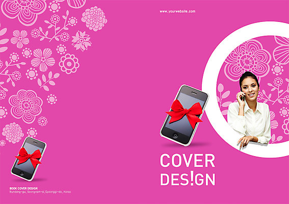 PSD 서양인 외국인 백인 템플릿 편집 라이프스타일 표지디자인 북디자인 출판디자인 여자 표지 꽃 리본 분홍색 컬러 백그라운드 무늬 꽃무늬 패턴 북커버 스마트라이프 선물 한명 웃음 들기 사람 팜플렛 상반신 20대 성인 라이프 스마트폰 핸드폰 스마트 통화 여자만 여자한명만 성인여자만 청년만 청년여자만 성인한명만 청년여자한명만 성인여자한명만 성인만 이미지템플릿 식물 1 컨셉 모션 표정 인종 청년 생활 전자제품 스마트기기 파일형식