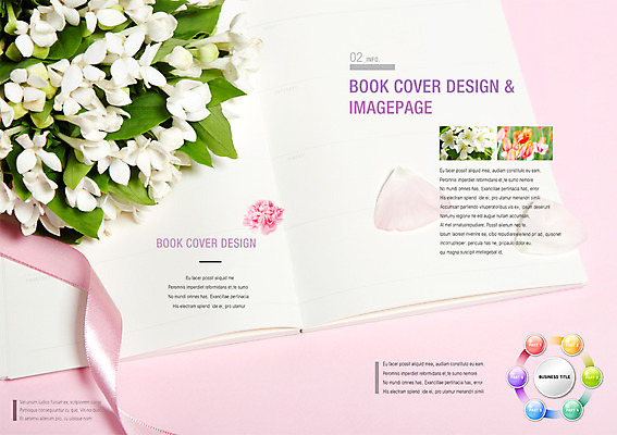 PSD 식물 템플릿 편집 표지디자인 북디자인 출판디자인 꽃잎 꽃 리본 내지 백그라운드 북커버 그래프 팜플렛 사람없음 뷰티 공책 튤립 이미지템플릿 문구용품 파일형식