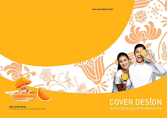 PSD 외국인 템플릿 편집 그릇 표지디자인 북디자인 웰빙 출판디자인 여자 표지 꽃 음식 캠페인 컬러 백그라운드 꽃무늬 북커버 오렌지 과일 단면 들기 사람 동양인 팜플렛 상반신 20대 성인 두명 주황색 친환경 유기농 과즙 여자만 성인여자만 청년만 청년여자만 성인만 이미지템플릿 식물 식기 무늬 모션 인종 청년 환경 파일형식