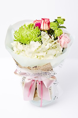 포토 JPG 스튜디오촬영 식물 꽃 리본 꽃다발 백그라운드 꽃백그라운드 실내 선물 사람없음 컬러풀 국내포토 컬러 내부 파일형식