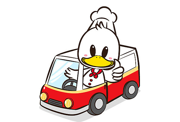 동물 캐릭터 동물캐릭터 일러스트 홍보캐릭터 자동차 요리사모자 육류 사람없음 요식업 요리사 엄지손가락 최고 조리복 배송 새캐릭터 택배 오리고기 오리캐릭터 일러캐릭터 AI파일 직업 모자_잡화 산업 육상교통 유니폼 식재료 손가락 조류 오리 운송업 파일형식 벡터