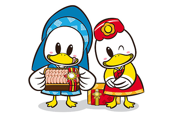 동물 캐릭터 한국전통 전통 명절 동물캐릭터 일러스트 홍보캐릭터 요리사모자 육류 선물 들기 사람없음 상자 요식업 한복 조리복 새캐릭터 오리고기 선물세트 오리캐릭터 일러캐릭터 AI파일 모자_잡화 기념일 산업 유니폼 식재료 모션 조류 오리 한국 요리사 전통의상 파일형식 벡터