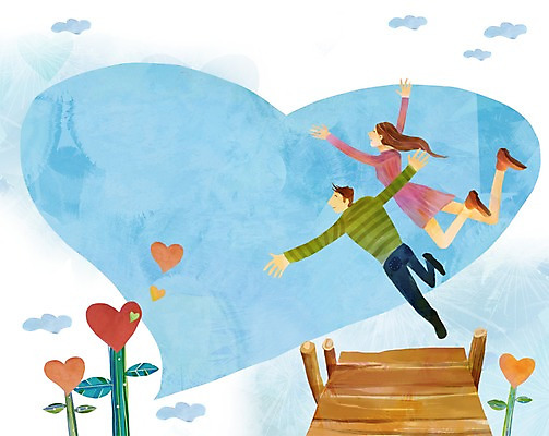 전신 PSD 식물 커플 여자 남자 꽃 행복 백그라운드 일러스트 사랑 사람 성인 두명 달리기 하트 하트백그라운드 가교 성인만 국내일러스트 모양 건축물 감정 관계 모션 파일형식