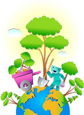 나무 식물 구름 캐릭터 지구 캠페인 일러스트 자연 사람없음 자연보호 환경 그린캠페인 수레 피규어 보호 삽 환경보전 친환경 원예 나무심기 묘목 일러캐릭터 AI파일 자연요소 컨셉 취미 카트 미니어처 사회이슈 생태계 심기 파일형식 벡터