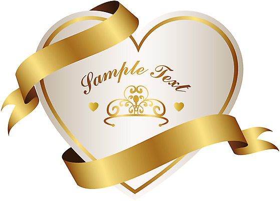 아이콘 리본 컬러 백그라운드 스티커 텍스트 왕관 프레임 사람없음 장식 꼬리표 라벨 금색 하트 끈 심볼 2D아이콘 AI파일 카드프레임 모양 파일형식 벡터
