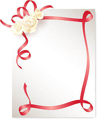 아이콘 꽃 리본 종이 컬러 백그라운드 스티커 안내 프레임 틀 사람없음 장식 빨간색 장미 꼬리표 라벨 흰색 메모지 끈 편지 알림 심볼 2D아이콘 AI파일 카드프레임 식물 사무용품 파일형식 벡터