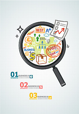 화살표 종이 시계 일러스트 비즈니스 통계 돋보기 그래프 사람없음 금융 경제 상자 숫자 달러 자료 인포그래픽 화폐기호 표 옵션 국내일러스트 AI파일 문자 기호 돈 화폐 파일형식 벡터