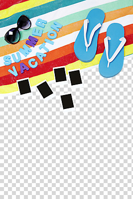 편집 편집이미지 문자 알파벳 영어 잡화 계절 여행 신발 휴가 슬리퍼 사람없음 여름 단어 여름휴가 바캉스 수건 선글라스 상품 쪼리 필름 오브젝트 여행용품 폴라로이드 폴라로이드사진 비치타올 PNG 편집소스 안경 위생용품 카메라 샌들 파일형식 여름_계절