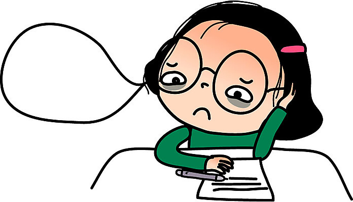 캐릭터 학생 우먼라이프 라이프스타일 여자 종이 안경 인물캐릭터 말풍선 스티커 생각 일러스트 중학생 고등학생 프레임 청소년캐릭터 한명 사람 앉기 상반신 일상 라이프 생활 10대 펜 책상 고민 공영순 이모티콘 여자만 여자한명만 십대만 십대여자만 십대여자한명만 일러캐릭터 AI파일 1 잡화 감정 가구 모션 청소년 필기구 파일형식 벡터