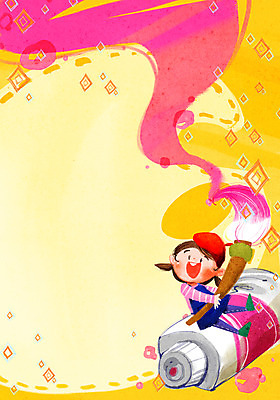 전신 PSD 모자 여자 교육 어린이라이프 문화 어린이 예술 백그라운드 일러스트 문화예술 미술 한명 들기 사람 앉기 소녀 라이프 앞치마 물감 미술도구 붓 즐거움 소녀한명만 국내일러스트 1 라이프스타일 잡화 감정 모션 생활 오브젝트 여자한명만 소녀만 파일형식