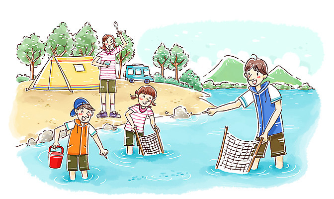 전신 PSD 나무 식물 라이프스타일 여자 남자 딸 아들 어린이 일러스트 가족 자동차 엄마 레저용품 레저 낚시 산 함께함 아웃도어 텐트 캠핑도구 서기 웃음 들기 사람 소녀 소년 여러명 성인 취미 라이프 계곡 숟가락 화목 캠핑 망 그물 개울 아빠 양동이 즐거움 밥그릇 물고기잡이 국내일러스트 그릇 감정 육상교통 다수 컨셉 관계 모션 수저 표정 어업 생활 강 도구 파일형식