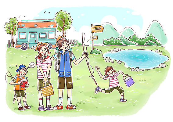 전신 PSD 나무 식물 라이프스타일 여자 남자 딸 아들 호수 어린이 가방 일러스트 가족 엄마 레저용품 레저 낚시 산 함께함 아웃도어 캠핑도구 서기 웃음 들기 사람 소녀 소년 여러명 성인 취미 라이프 화목 캠핑 돌_바위 바위 표지판 아빠 양동이 즐거움 낚시터 캠핑카 국내일러스트 잡화 감정 다수 컨셉 관계 모션 자동차 알림판 표정 생활 도구 파일형식