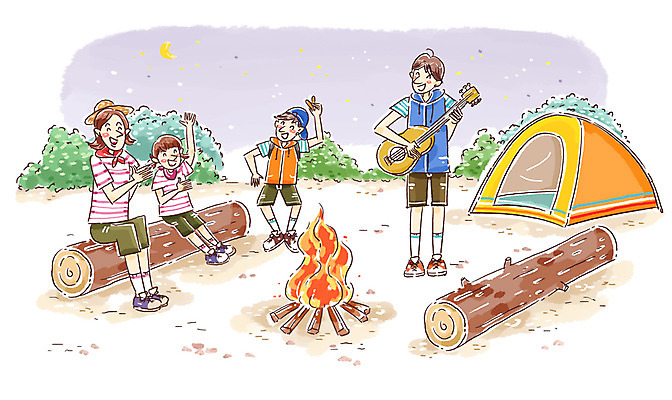 전신 PSD 나무 식물 라이프스타일 여자 남자 딸 별 아들 어린이 악기 연주 일러스트 노래 가족 밤하늘 엄마 레저용품 레저 함께함 아웃도어 텐트 캠핑도구 서기 웃음 사람 앉기 소녀 소년 여러명 성인 취미 라이프 화목 캠핑 달 기타 아빠 모닥불 즐거움 나무토막 국내일러스트 자연요소 감정 음악 다수 컨셉 관계 모션 하늘 불 현악기 표정 생활 도구 야간 파일형식