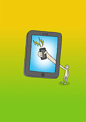 전신 PSD 백그라운드 일러스트 상상 상상일러스트 한명 서기 들기 사람 스마트폰 핸드폰 판타지 꿈 언론 소통 국내일러스트 1 컨셉 모션 전자제품 스마트기기 파일형식