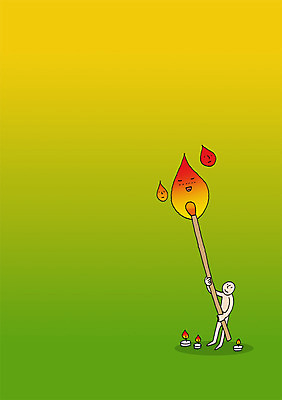 전신 PSD 백그라운드 일러스트 초 촛불 상상 불 상상일러스트 한명 서기 들기 사람 판타지 꿈 성냥 언론 소통 불씨 국내일러스트 자연요소 1 컨셉 모션 파일형식