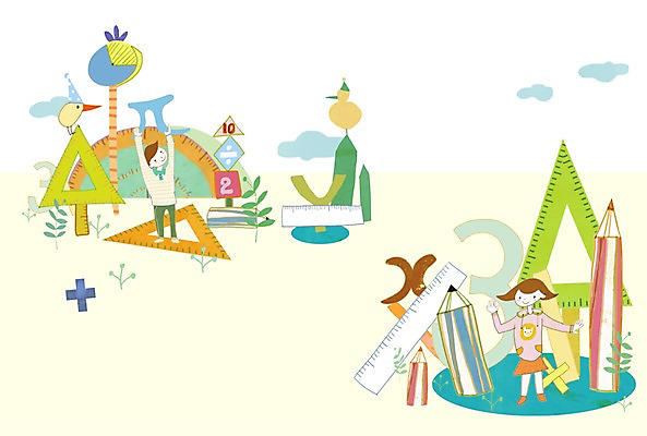 전신 PSD 식물 구름 학생 기호 여자 교육 남자 백그라운드 일러스트 교과목 청소년 나뭇잎 자 서기 들기 사람 소년 두명 라이프 숫자 연필 수학 삼각자 수학기호 십대만 국내일러스트 자연요소 문자 어린이 잎 모션 문구용품 학용품 생활 필기구 파일형식