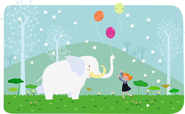 전신 나무 식물 동물 여자 꽃 행복 어린이 백그라운드 일러스트 코끼리 함께함 한명 서기 사람 소녀 잔디 즐거움 풍선 민들레홀씨 소통 여자만 여자한명만 어린이만 소녀만 소녀한명만 국내일러스트 AI파일 1 감정 컨셉 포유류 모션 민들레 파일형식 벡터