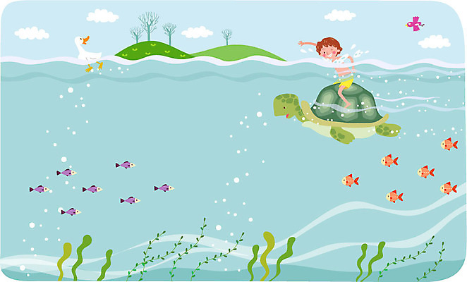 전신 나무 식물 동물 구름 남자 수영복 행복 어린이 백그라운드 일러스트 조류 오리 함께함 어류 한명 사람 앉기 소년 수중 수영 해조류 거북이 즐거움 소통 남자한명만 어린이만 소년만 소년한명만 국내일러스트 AI파일 자연요소 1 옷 감정 컨셉 파충류 모션 수중동물 수상스포츠 해양식물 남자만 파일형식 벡터