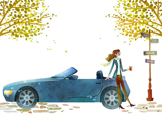 전신 PSD 나무 식물 라이프스타일 여자 화살표 여유 커피 음료 일러스트 자동차 티타임 휴식 알림판 한명 서기 들기 사람 성인 라이프 표지판 차 커피잔 오픈카 스포츠카 테이크아웃 여자만 여자한명만 성인여자만 성인만 국내일러스트 1 감정 육상교통 컨셉 모션 승용차 잔 생활 파일형식