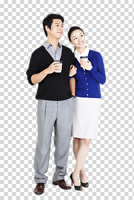 전신 편집 편집이미지 직업 커플 여자 남자 커피 비즈니스 티타임 휴식 서기 미소 웃음 들기 사람 동양인 정장 성인 두명 팔짱 한국인 직장인 비즈니스맨 비즈니스우먼 테이크아웃 PNG 사내커플 성인만 편집소스 옷 음료 컨셉 관계 모션 표정 인종 파일형식