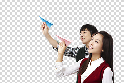 편집 편집이미지 학생 응시 여학생 여자 교육 남자 남학생 대학생 날리기 웃음 들기 사람 동양인 상반신 20대 성인 두명 옆모습 캐주얼 캠퍼스라이프 한국인 종이비행기 PNG 청년만 성인만 편집소스 라이프스타일 시선 옷 뷰포인트 모션 표정 인종 청년 종이접기 파일형식