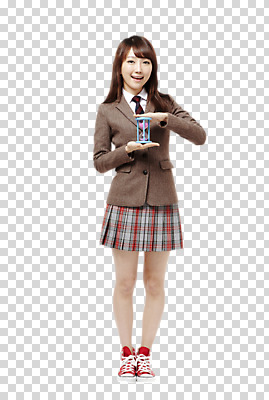 전신 편집 편집이미지 학생 여학생 여자 청소년 고등학생 한명 서기 웃음 들기 사람 동양인 앞모습 10대 한국인 잡기 모래시계 PNG 여자만 여자한명만 십대만 십대여자만 십대여자한명만 편집소스 1 모래 뷰포인트 시계 모션 표정 인종 파일형식