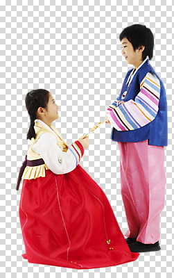 전신 편집 편집이미지 한국문화 한국전통 전통 여자 명절 남자 전통문화 어린이 가족 새해 한국 남매 선물 서기 웃음 들기 사람 앉기 동양인 소녀 소년 두명 옆모습 설날 마주보기 추석 한국인 전통의상 한복 편지 주기 PNG 새해선물 추석선물 어린이만 편집소스 설선물 동양문화 기념일 아시아 문화 뷰포인트 관계 모션 표정 인종 파일형식 명절선물