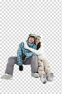 전신 편집 편집이미지 모자 라이프스타일 커플 잡화 계절 여자 남자 스포츠 커플라이프 포즈 장갑 겨울 모션 레저 스키 겨울스포츠 고글 미소 웃음 사람 앉기 동양인 20대 성인 두명 앞모습 레포츠 한국인 스키복 PNG 청년만 성인만 편집소스 옷 뷰포인트 관계 표정 인종 청년 생활 파일형식