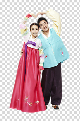 전신 편집 편집이미지 한국문화 한국전통 전통 부부 커플 여자 명절 남자 전통문화 모션 새해 한국 사랑 서기 웃음 사람 동양인 손짓 20대 성인 두명 앞모습 설날 추석 한국인 하트 전통의상 한복 PNG 청년만 성인만 편집소스 모양 동양문화 기념일 감정 아시아 문화 뷰포인트 관계 표정 인종 청년 파일형식