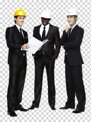 전신 서양인 외국인 백인 편집 편집이미지 직업 모자 남자 건축 흑인 비즈니스 회의 협력 대화 서기 미소 웃음 들기 사람 동양인 정장 20대 성인 앞모습 세명 30대 글로벌 글로벌비즈니스 턱괴기 모임 설계도 직장인 비즈니스맨 안전모 건축가 동료 PNG 남자만 성인남자만 성인만 편집소스 잡화 옷 뷰포인트 관계 모션 건설업 표정 말하기 인종 청년 장년 헬멧 안전장비 파일형식