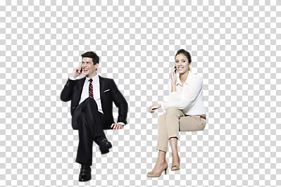 전신 서양인 외국인 백인 편집 편집이미지 직업 여자 남자 비즈니스 미소 웃음 사람 앉기 정장 20대 성인 두명 앞모습 스마트폰 다리꼬기 직장인 비즈니스맨 비즈니스우먼 통화 PNG 청년만 성인만 편집소스 옷 뷰포인트 모션 표정 인종 청년 핸드폰 스마트기기 파일형식