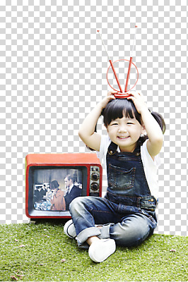 전신 식물 편집 편집이미지 라이프스타일 여자 어린이라이프 어린이 안테나 한명 웃음 사람 앉기 동양인 소녀 잔디 앞모습 텔레비전 유치원생 한국인 잡기 멜빵 머리위 PNG 여자만 여자한명만 어린이만 소녀만 소녀한명만 편집소스 1 잡화 뷰포인트 통신 모션 표정 인종 생활 전자제품 파일형식