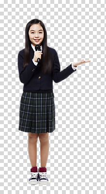 편집 편집이미지 학생 여자 교복 포즈 모션 중학생 청소년 한명 서기 웃음 들기 사람 동양인 손짓 상반신 앞모습 10대 한국인 가리킴 발표 마이크 여중생 PNG 여자만 여자한명만 십대만 십대여자만 십대여자한명만 편집소스 1 옷 뷰포인트 음향기기 표정 인종 파일형식