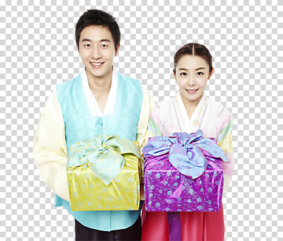 편집 편집이미지 한국문화 한국전통 전통 부부 커플 여자 명절 남자 전통문화 새해 전통소품 한국 선물 웃음 들기 사람 동양인 상반신 20대 성인 두명 선물상자 상자 설날 추석 한국인 보자기 전통의상 한복 PNG 새해선물 추석선물 청년만 성인만 편집소스 설선물 동양문화 기념일 아시아 문화 관계 모션 표정 인종 청년 오브젝트 파일형식 천_직물 명절선물