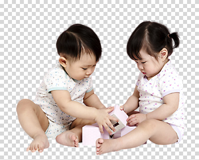 전신 편집 편집이미지 응시 여자 남자 놀이 사람 앉기 동양인 두명 옆모습 장난감 놀이용품 블록 한국인 아기 잡기 PNG 아기만 편집소스 시선 뷰포인트 모션 인종 오브젝트 파일형식