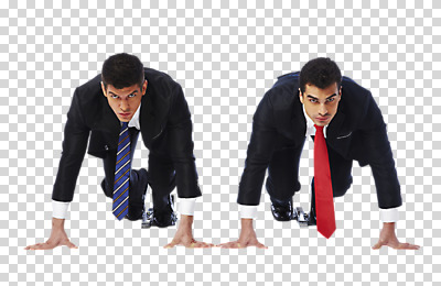 전신 서양인 외국인 백인 편집 편집이미지 직업 남자 엎드리기 포즈 비즈니스 모션 사람 정장 성인 두명 앞모습 30대 달리기 경쟁 직장인 비즈니스맨 라이벌 준비 준비자세 PNG 남자만 성인남자만 장년만 장년남자만 성인만 편집소스 옷 뷰포인트 컨셉 인종 장년 파일형식