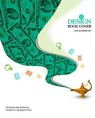 PSD 템플릿 편집 표지디자인 북디자인 출판디자인 표지 리플렛 백그라운드 지폐 돈 2단접지 북커버 전구 팜플렛 금융 경제 픽토그램 지구본 달러 계산기 램프 연기 문서 마술램프 요술램프 이미지템플릿 문구용품 조명 장비 재산 마술도구 파일형식
