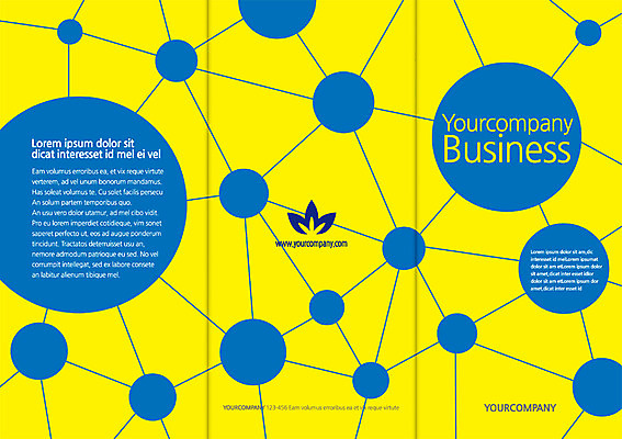 PSD 템플릿 편집 표지디자인 북디자인 출판디자인 표지 리플렛 컬러 백그라운드 무늬 패턴 북커버 비즈니스 3단접지 팜플렛 사람없음 파란색 노란색 네트워크 연결 이미지템플릿 파일형식