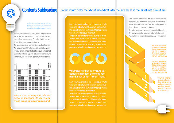 PSD 템플릿 편집 표지디자인 북디자인 출판디자인 교육 내지 리플렛 컬러 백그라운드 북커버 전구 3단접지 통계 그래프 나뭇잎 팜플렛 사람없음 노란색 표 플러그 코드 전기에너지 이미지템플릿 잎 에너지 파일형식